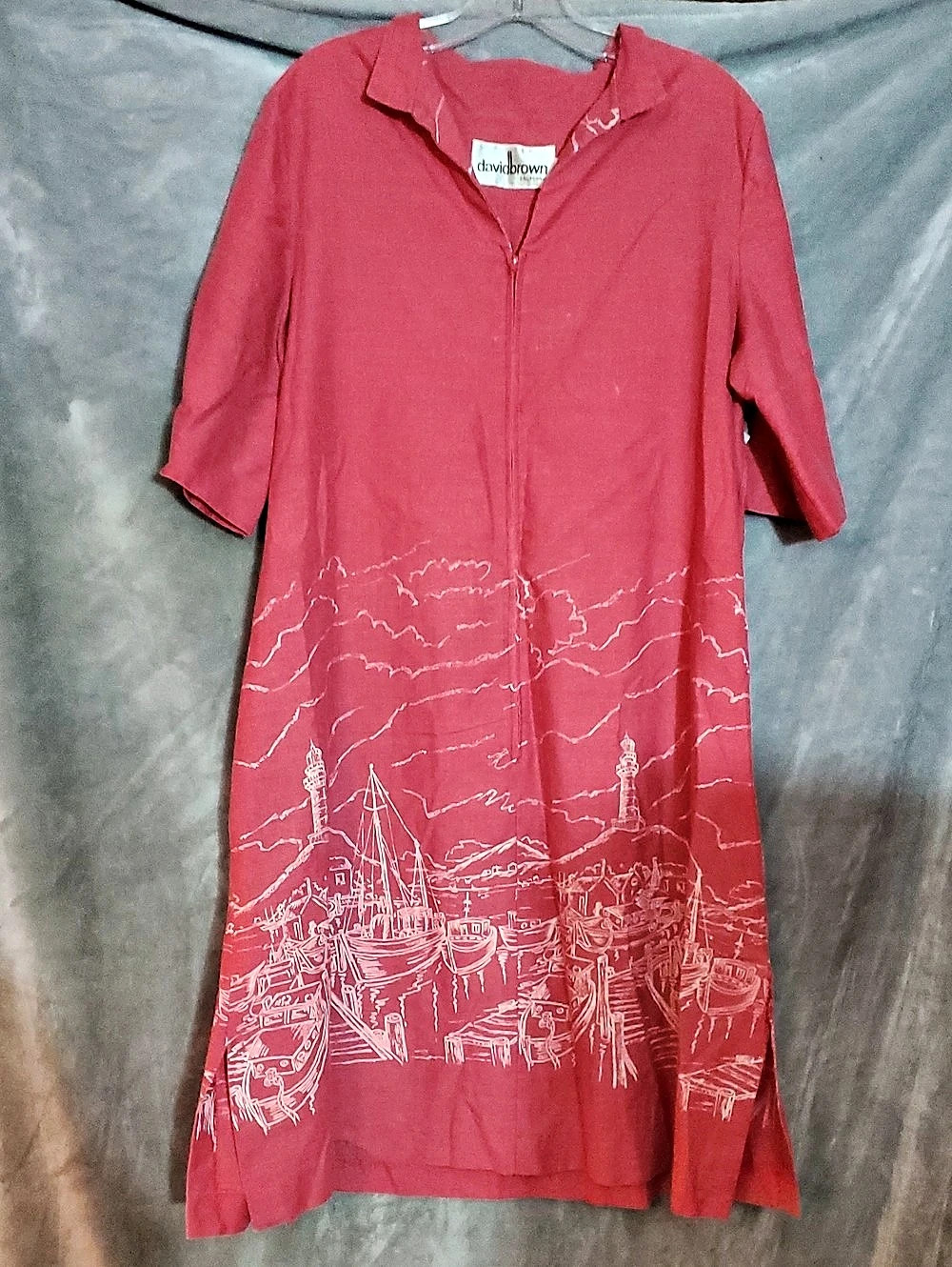 davidbrown Printed Maxi Dress Size Large